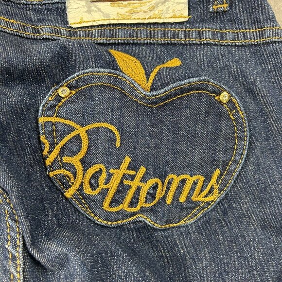 Vintage Apple Bottom Jeans Size 9/10 y2k Hip Hop Streetwear Embroidered 9 / 10 - Picture 8 of 15